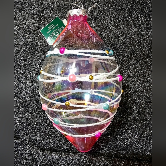 Kurt Adler Glass Bubblegum Ornaments/Set Of 3 Assorted Ornaments.   #20 - Picture 4 of 5